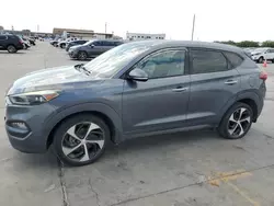 Salvage cars for sale from Copart Grand Prairie, TX: 2016 Hyundai Tucson Limited