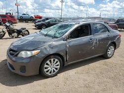 Toyota salvage cars for sale: 2012 Toyota Corolla Base