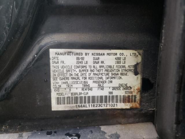 2003 Nissan Altima Base