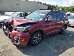 Salvage cars for sale from Copart Exeter, RI: 2019 Subaru Forester Limited