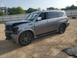 Salvage cars for sale at Theodore, AL auction: 2017 Nissan Armada Platinum