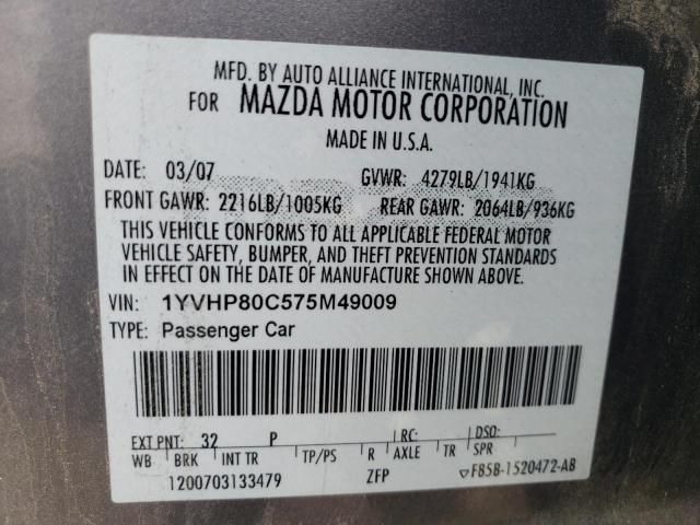 2007 Mazda 6 I