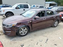 KIA salvage cars for sale: 2016 KIA Optima LX