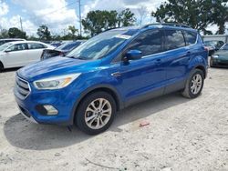 Flood-damaged cars for sale at auction: 2017 Ford Escape SE