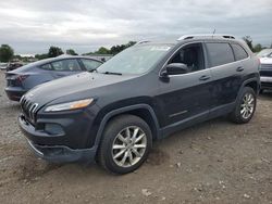 Jeep salvage cars for sale: 2014 Jeep Cherokee Limited