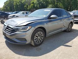 Salvage cars for sale at Glassboro, NJ auction: 2019 Volkswagen Jetta SEL