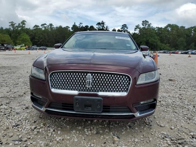 2017 Lincoln Continental Select