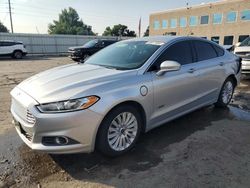 Vehiculos salvage en venta de Copart Littleton, CO: 2016 Ford Fusion SE Phev