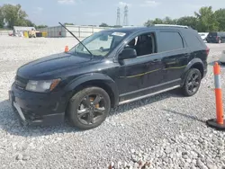 Salvage cars for sale at Barberton, OH auction: 2018 Dodge Journey Crossroad