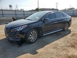 Salvage cars for sale at Chicago Heights, IL auction: 2017 Hyundai Sonata Sport