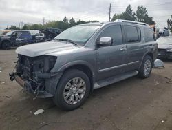 Nissan salvage cars for sale: 2015 Nissan Armada SV