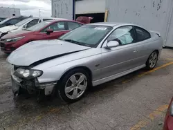 Salvage cars for sale from Copart Chicago Heights, IL: 2004 Pontiac GTO