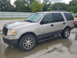 Salvage cars for sale at Savannah, GA auction: 2007 Ford Expedition XLT