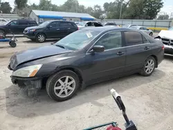 Salvage cars for sale at Wichita, KS auction: 2003 Honda Accord EX