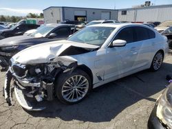 Salvage cars for sale at Vallejo, CA auction: 2021 BMW 530E