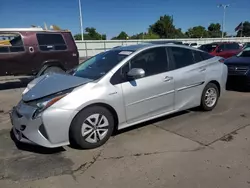 Toyota Vehiculos salvage en venta: 2018 Toyota Prius