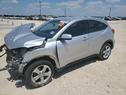 Salvage cars for sale at Temple, TX auction: 2016 Honda HR-V LX