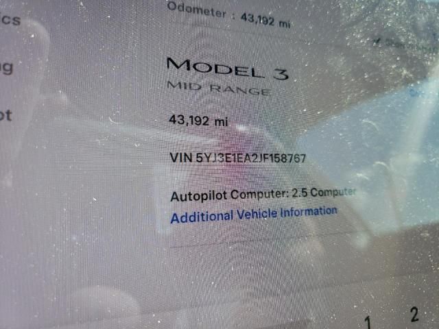 2018 Tesla Model 3