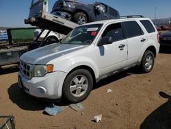 Salvage cars for sale at Brighton, CO auction: 2012 Ford Escape XLT