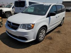 Salvage cars for sale from Copart Brighton, CO: 2016 Dodge Grand Caravan SE