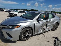 Salvage cars for sale at West Palm Beach, FL auction: 2018 Toyota Camry L