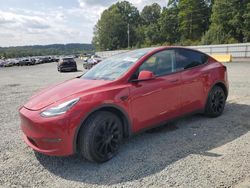 Salvage cars for sale at Concord, NC auction: 2022 Tesla Model Y