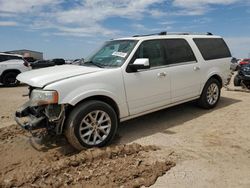 Ford salvage cars for sale: 2016 Ford Expedition EL Limited