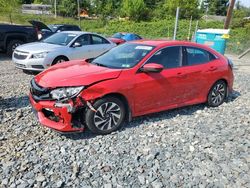 Salvage cars for sale at West Mifflin, PA auction: 2017 Honda Civic LX