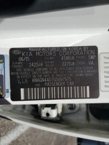 2016 KIA Optima Hybrid