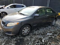 Toyota salvage cars for sale: 2009 Toyota Corolla Base