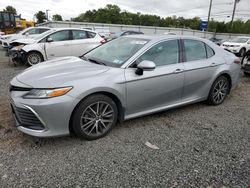 Salvage cars for sale at auction: 2022 Toyota Camry XLE