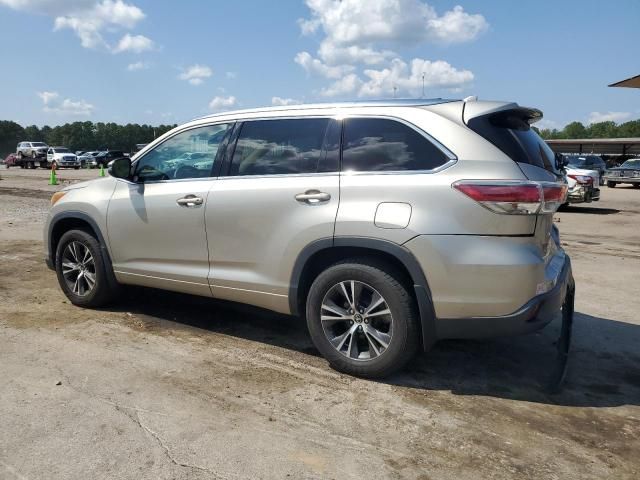 2016 Toyota Highlander XLE