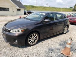 Salvage cars for sale at Northfield, OH auction: 2012 Lexus CT 200