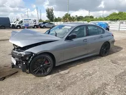 Salvage cars for sale at Miami, FL auction: 2024 BMW M340I