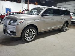 Lincoln salvage cars for sale: 2018 Lincoln Navigator L Reserve