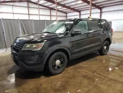 Ford salvage cars for sale: 2017 Ford Explorer Police Interceptor