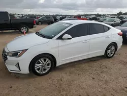 Salvage cars for sale at Houston, TX auction: 2020 Hyundai Elantra SEL