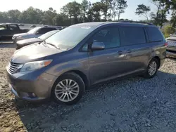 2012 Toyota Sienna XLE en venta en Byron, GA