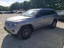 Salvage cars for sale at North Billerica, MA auction: 2014 Jeep Grand Cherokee Limited