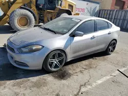 Salvage cars for sale from Copart Anthony, TX: 2016 Dodge Dart SXT