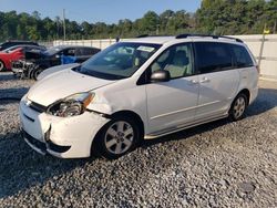 Salvage cars for sale at Ellenwood, GA auction: 2005 Toyota Sienna CE