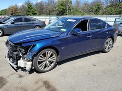 Infiniti Q50 Luxe salvage cars for sale: 2018 Infiniti Q50 Luxe