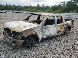 Salvage trucks for sale at Windham, ME auction: 2010 Nissan Frontier Crew Cab SE