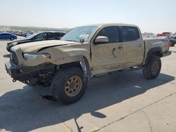 Salvage cars for sale at Grand Prairie, TX auction: 2018 Toyota Tacoma Double Cab