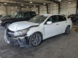 Salvage cars for sale at Ham Lake, MN auction: 2013 Honda Accord Sport