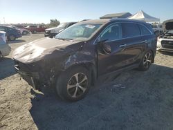 Salvage cars for sale at Antelope, CA auction: 2016 KIA Sorento EX