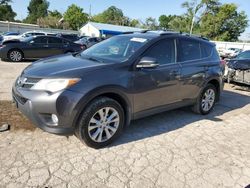 Salvage cars for sale at Wichita, KS auction: 2015 Toyota Rav4 Limited