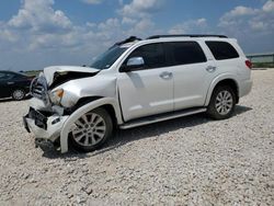 Toyota salvage cars for sale: 2016 Toyota Sequoia Platinum