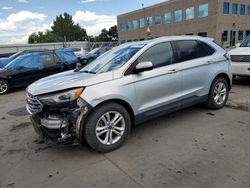 Salvage cars for sale at Littleton, CO auction: 2019 Ford Edge SEL