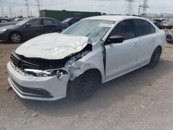 Volkswagen salvage cars for sale: 2015 Volkswagen Jetta Base